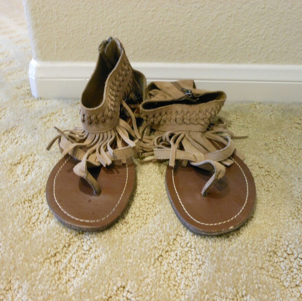 Fringe Sandals